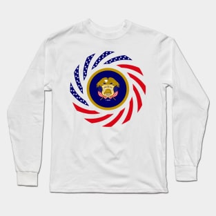 Utah Murican Patriot Flag Series Long Sleeve T-Shirt